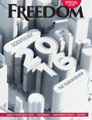 Freedom Magazine. The 2016 Expansion issue cover