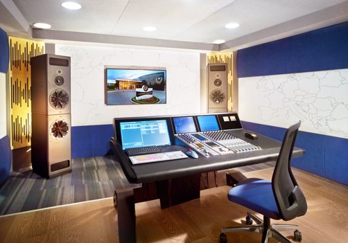 State-of-the-art studios for producing audiovisual materials